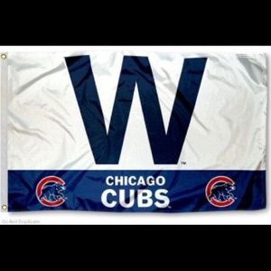 Chicago Cubs WIN "W" House Flag Fly the W!